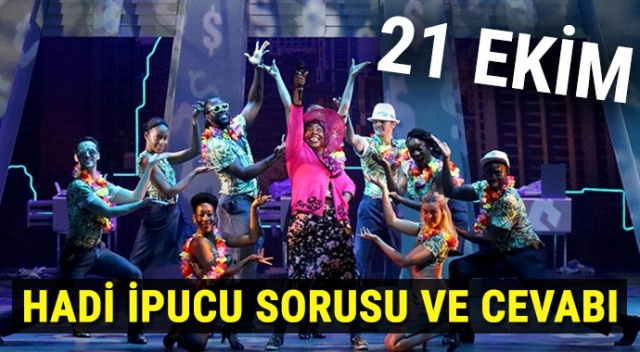 HADİ İPUCU NE? 21 Ekim HADİ İpucu Sorusu ve Cevabı | Ghost Müzikali'nin Türkiye'deki Adı Nedir? görseli