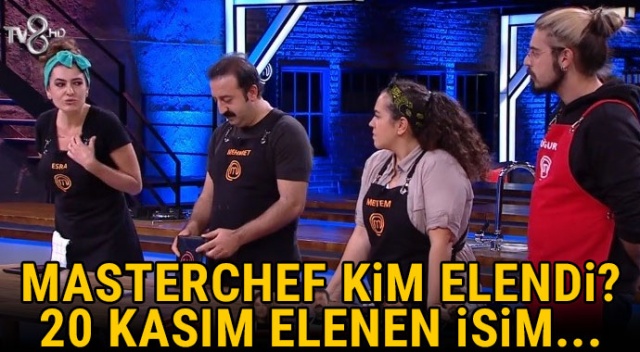 Masterchef kim elendi, kim gitti? 20 Kasım Master Şef'te elenen yarışmacı kim oldu? İşte o isim... görseli