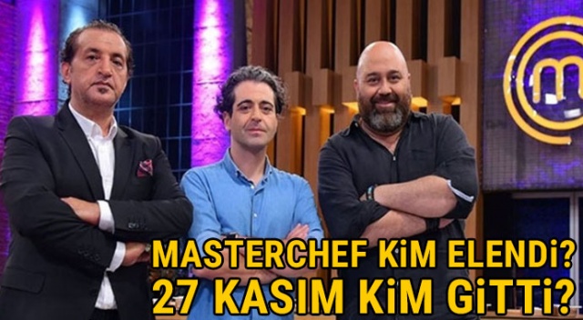 Masterchef kim elendi, 27 Kasım kim gitti? 27 Kasım Master Şef'te elenen yarışmacı kim oldu? görseli