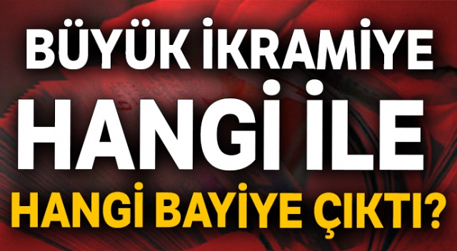 Büyük ikramiye hangi illere çıktı? Büyük ikramiyenin çıktığı illerin listesi | 70 milyon TL nereye isabet etti | İkramiye en çok hangi bayilere çıktı görseli