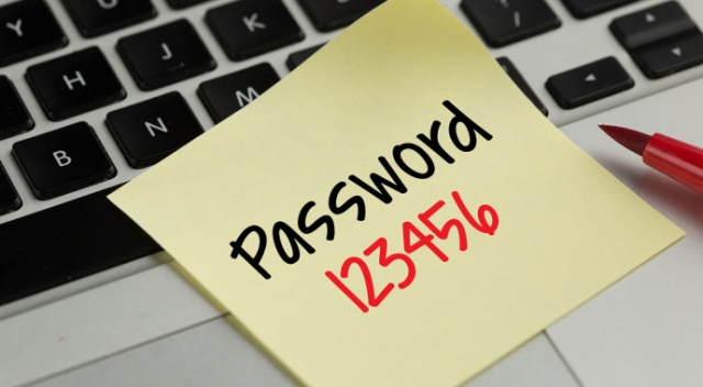 2018 yılının en çok  kullanılan şifreleri görseli