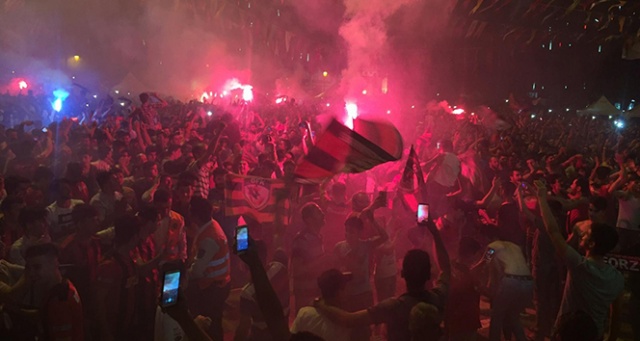 Gaziantep'te süper lig sevinci görseli