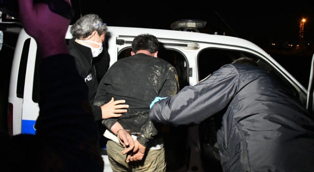 Polisten kaçmaya çalışan alkollü sürücü yakalandı görseli