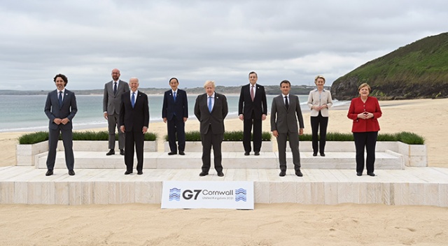 G7 Zirvesi'ne korona sıçradı görseli
