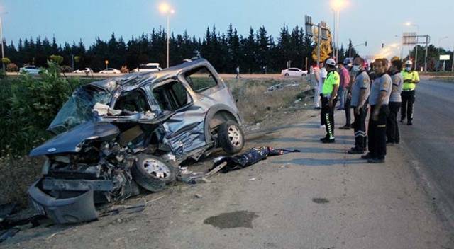 Hatay'da feci kaza, ölü ve yaralılar var görseli