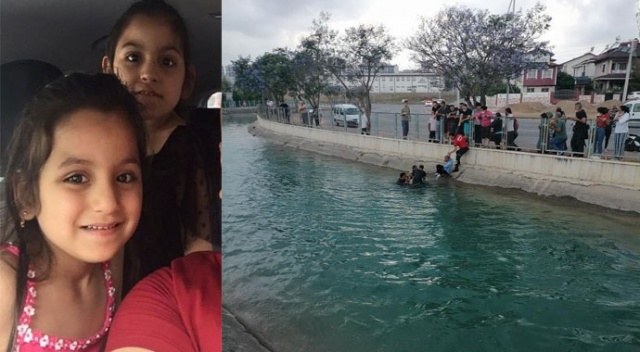 Mersin'de sulama kanalına düşen kız kardeşlerden biri öldü görseli