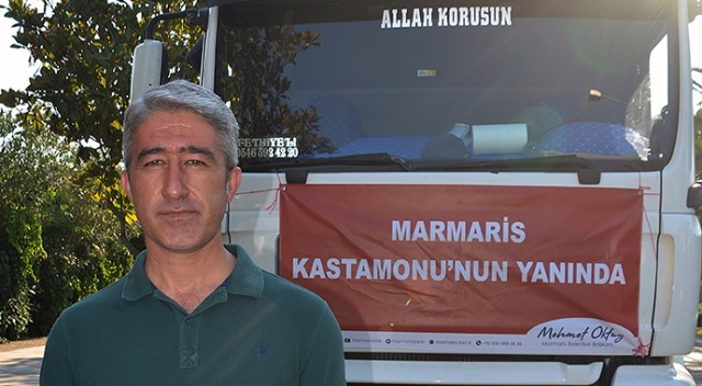 Marmarisliler yardımları sel bölgesine gönderdi görseli