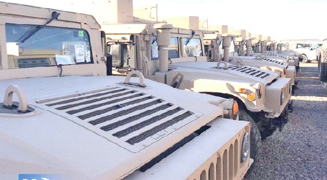 Peşmerge'ye yeni yardım görseli