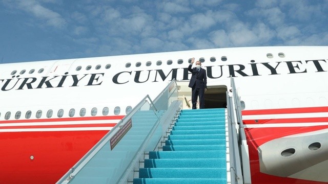 Cumhurbaşkanı Erdoğan Angola'ya ulaştı görseli