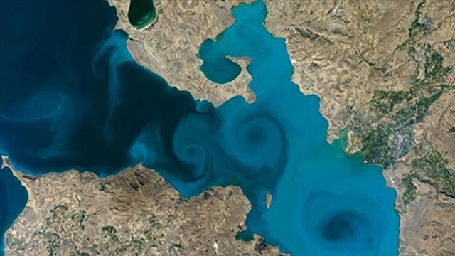 Van Gölü'nün fotoğrafını çeken astronota fahri hemşehrilik teklifi görseli