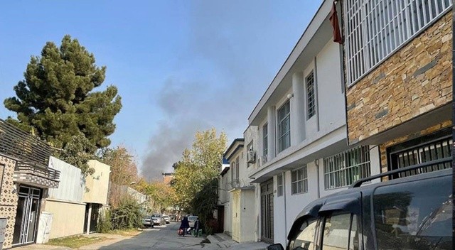 Afganistan'ın başkenti Kabil'de şiddetli patlama görseli
