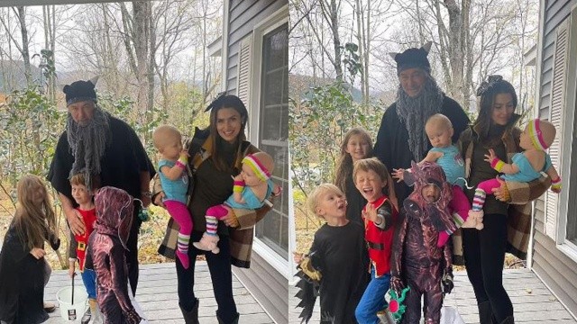 Alec Baldwin’den ailesiyle Cadılar Bayramı pozu tepki çekti görseli