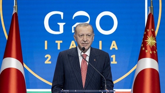 Cumhurbaşkanı Erdoğan G20'de yoğun diplomasi trafiği yürüttü görseli
