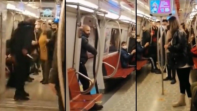Metroda kadınlara bıçak çeken şahsın babası konuştu: Bize de şiddet uyguluyor görseli