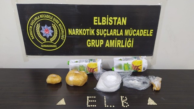 Meyve suyunun içinden metamfetamin çıktı görseli