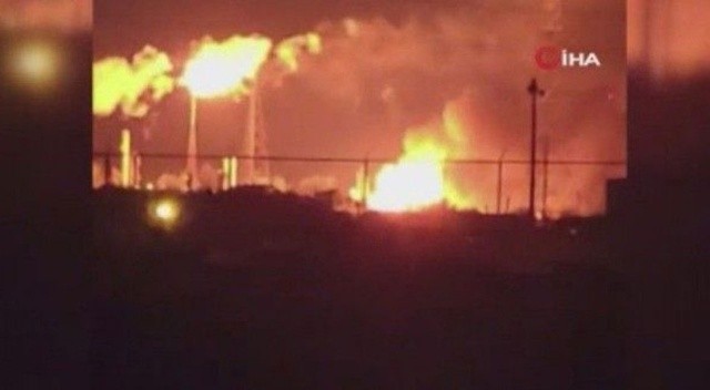 ABD'de petrol rafinerisinde korkutan yangın: 4 yaralı görseli