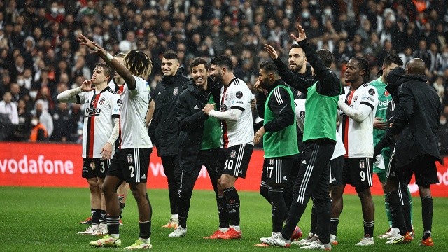 Beşiktaş 5 maç sonra galip geldi görseli