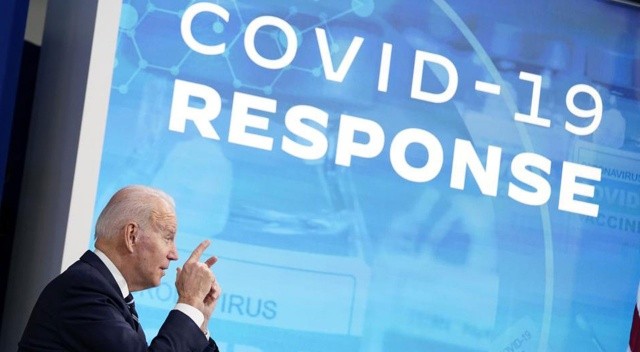 ABD Başkanı Joe Biden 400 milyon N95 maske dağıtacak görseli