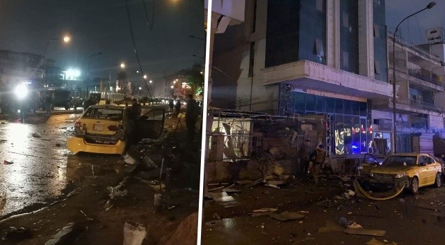Bağdat’ta iki ayrı patlama: Yaralılar var görseli