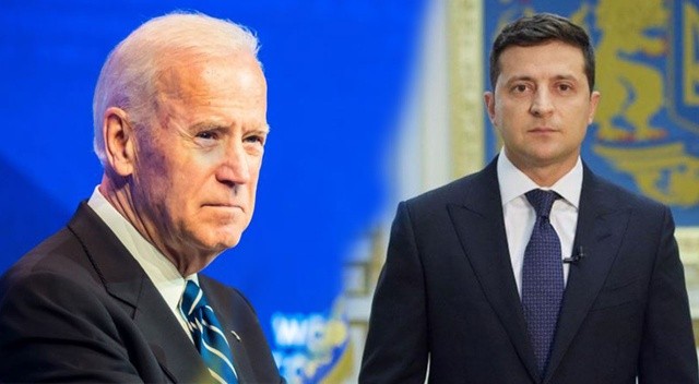 Biden Ukrayna'ya destek taahhüdünü yineledi görseli