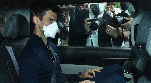 Djokovic, Sırbistan’a döndü görseli
