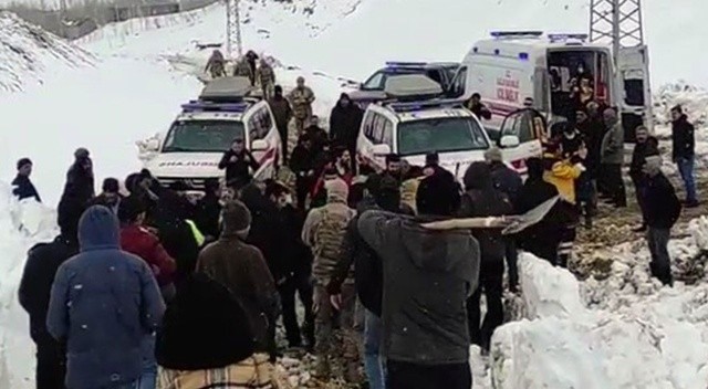 Hakkari'de çığ düştü: 3 kişi kurtarıldı görseli