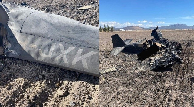 Meksika'da küçük uçak düştü: 2 ölü görseli
