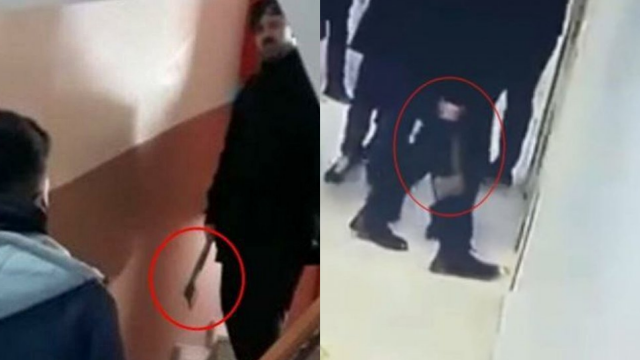 Okulu baltayla basan veliye ikinci gözaltı görseli