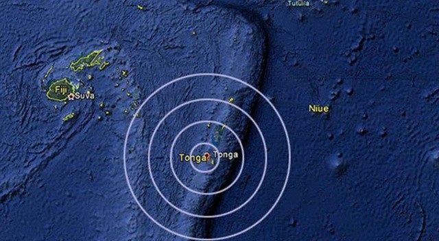 Tonga'da 6.2 büyüklüğünde deprem görseli
