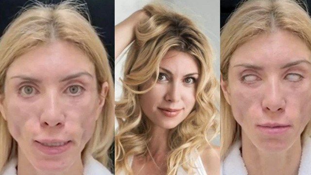 Estetik ameliyatı faciası: Güzellik kraliçesi artık tanınmaz halde görseli