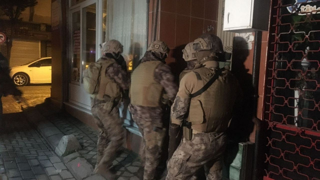 İstanbul'da uyuşturucu tacirlerine eş zamanlı operasyon görseli