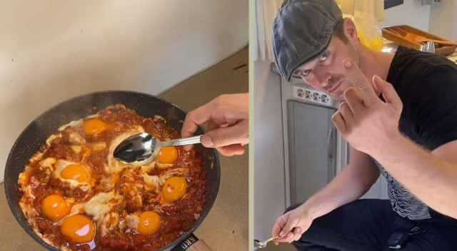 Kıvanç Tatlıtuğ menemen tartışmasını yeniden başlattı: Soğanlı mı, soğansız mı? görseli