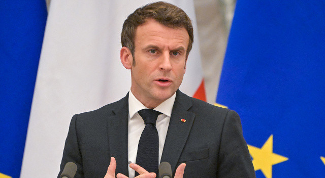 Macron, Putin ile görüşmesini değerlendirdi: Amacıma ulaştım görseli