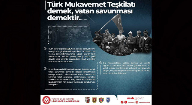MSB: TMT Kuvâ-yi Milliye ruhunun bir tezahürüdür görseli