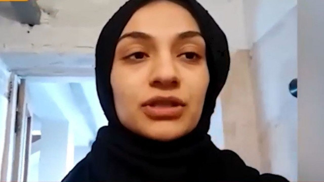 Ukrayna'da, Türk öğrenci canlı yayındayken bulunduğu binaya bomba atıldı görseli