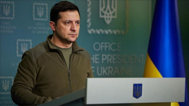 Ukrayna'da Zelenskiy'e destek oranı yüzde 90'ın üzerine çıktı görseli