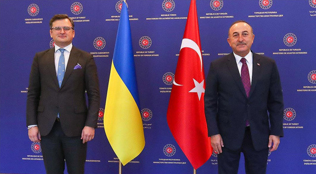 Çavuşoğlu Ukrayna Dışişleri Bakanı ile görüştü görseli