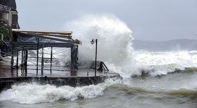 Marmara Bölgesi'ndeki 7 il için fırtına uyarısı görseli