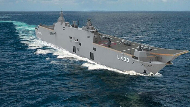 TCG Anadolu Deniz Kuvvetleri'nin en büyüğü için gözler 7 Mart'ta görseli