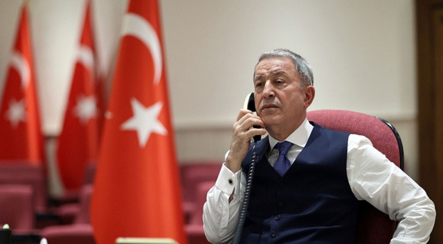 Milli Savunma Bakanı Akar, Ukraynalı mevkidaşı ile görüştü görseli