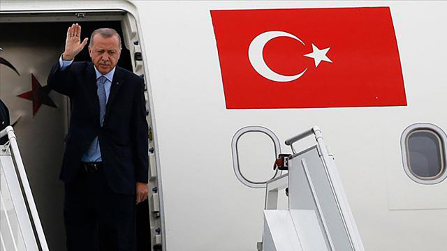 Erdoğan, Kral Selman'ın davetlisi olarak Arabistan'a gitti görseli