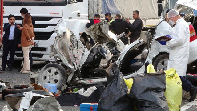 Feci kaza! Karı-koca ölüme beraber gitti görseli