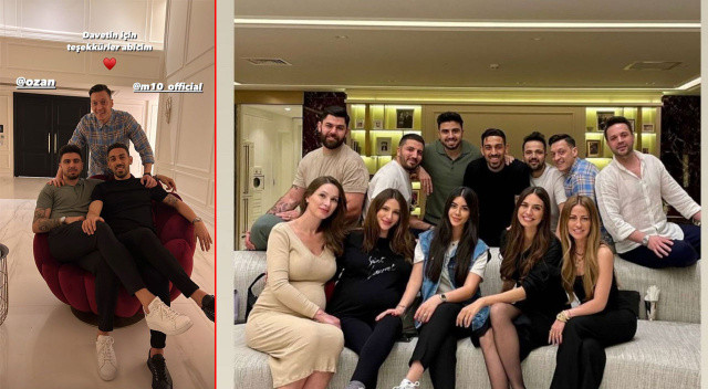 Mesut Özil iftarı... Sadece Ozan Tufan ile İrfan Can Kahveci'yi çağırdı görseli