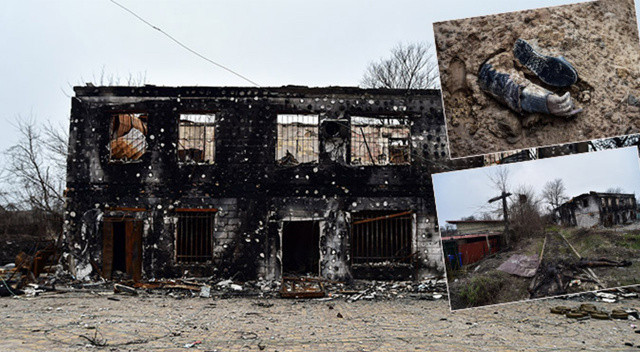 Savaşın acı yüzü Ukrayna... İrpin ve Buça'da sokaklar cesetlerle doldu görseli