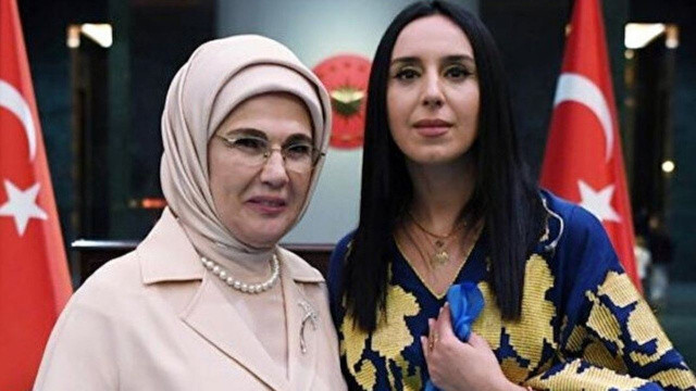 Ukraynalı şarkıcı Jamala, Emine Erdoğan'a övgüler yağdırdı görseli