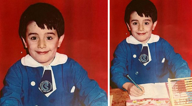 Ünlü oyuncudan nostaljik paylaşım: Fotoğraf çekildiği sırada kolum kırıktı görseli