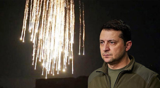 Zelenskiy Rusya'nın fosfor bombası kullandığını bir kez daha iddia etti! görseli