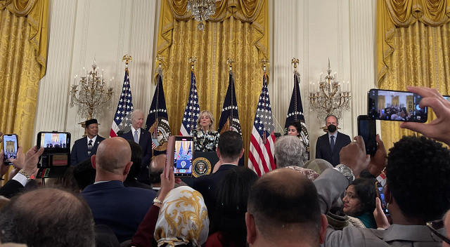 ABD Başkanı Joe Biden Beyaz Saray’da Ramazan Bayramı resepsiyonu verdi görseli