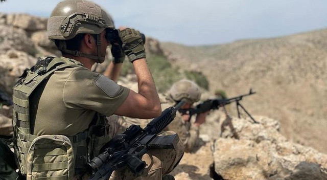 Eren Abluka operasyonlarında çok sayıda silah ve 5 tonluk yaşam malzemesi bulundu görseli