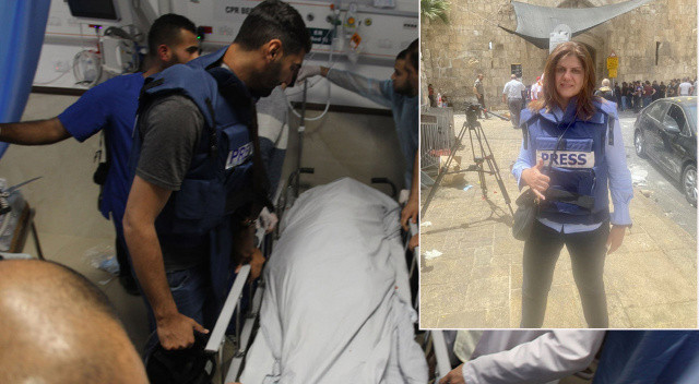 İsrail Al-Jazeera'nın kadın muhabirini öldürdü! Cenin Kampı'na baskını takip ediyordu görseli